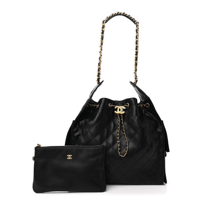 Chanel Caviar Quilted Medium Chanel 25 Handbag Black 3 of 12