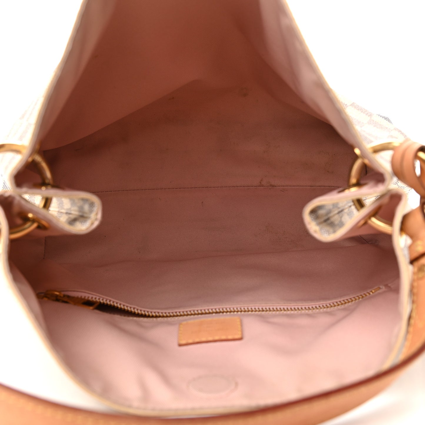 Damier Azur Graceful PM Rose Ballerine