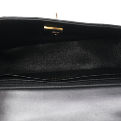 Chanel Lambskin Quilted Mini Rectangular Flap Black 5 of 11