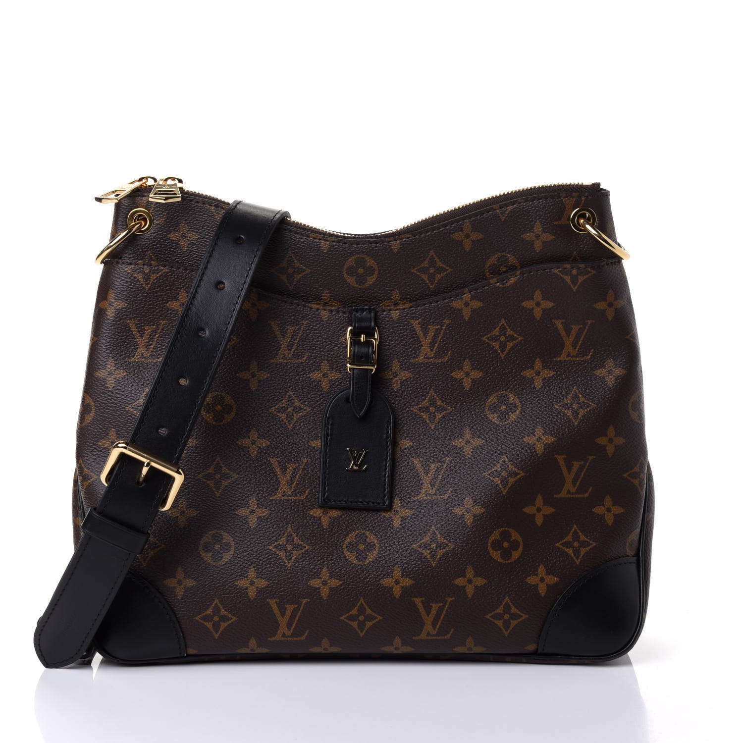 Louis Vuitton Monogram Odeon MM Black 1 of 4