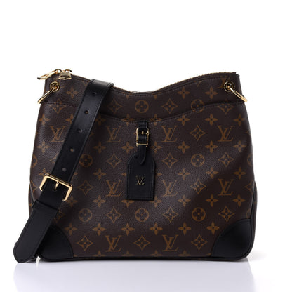 Louis Vuitton Monogram Odeon MM Black 1 of 4