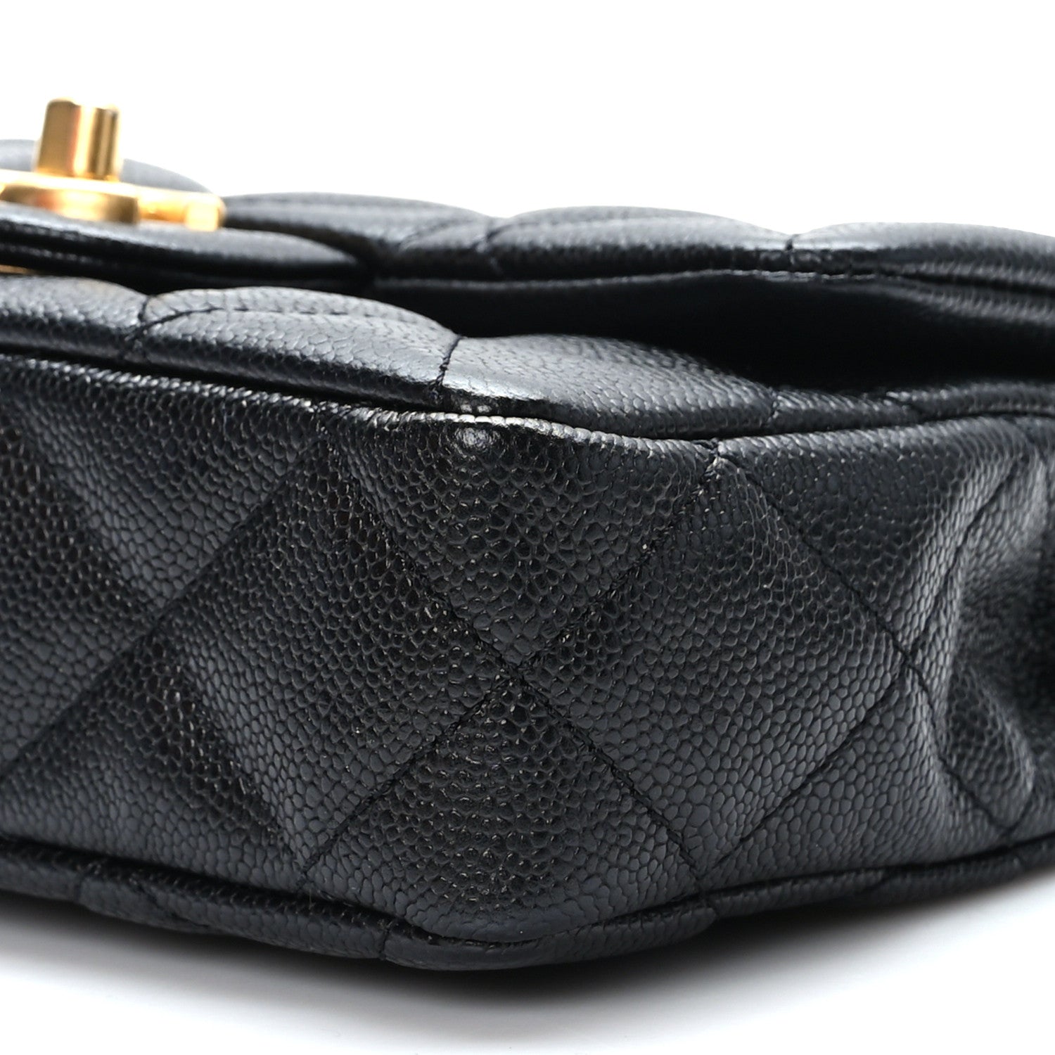 Chanel Caviar Quilted Mini Sweetheart Rectangular Flap Black 8 of 9