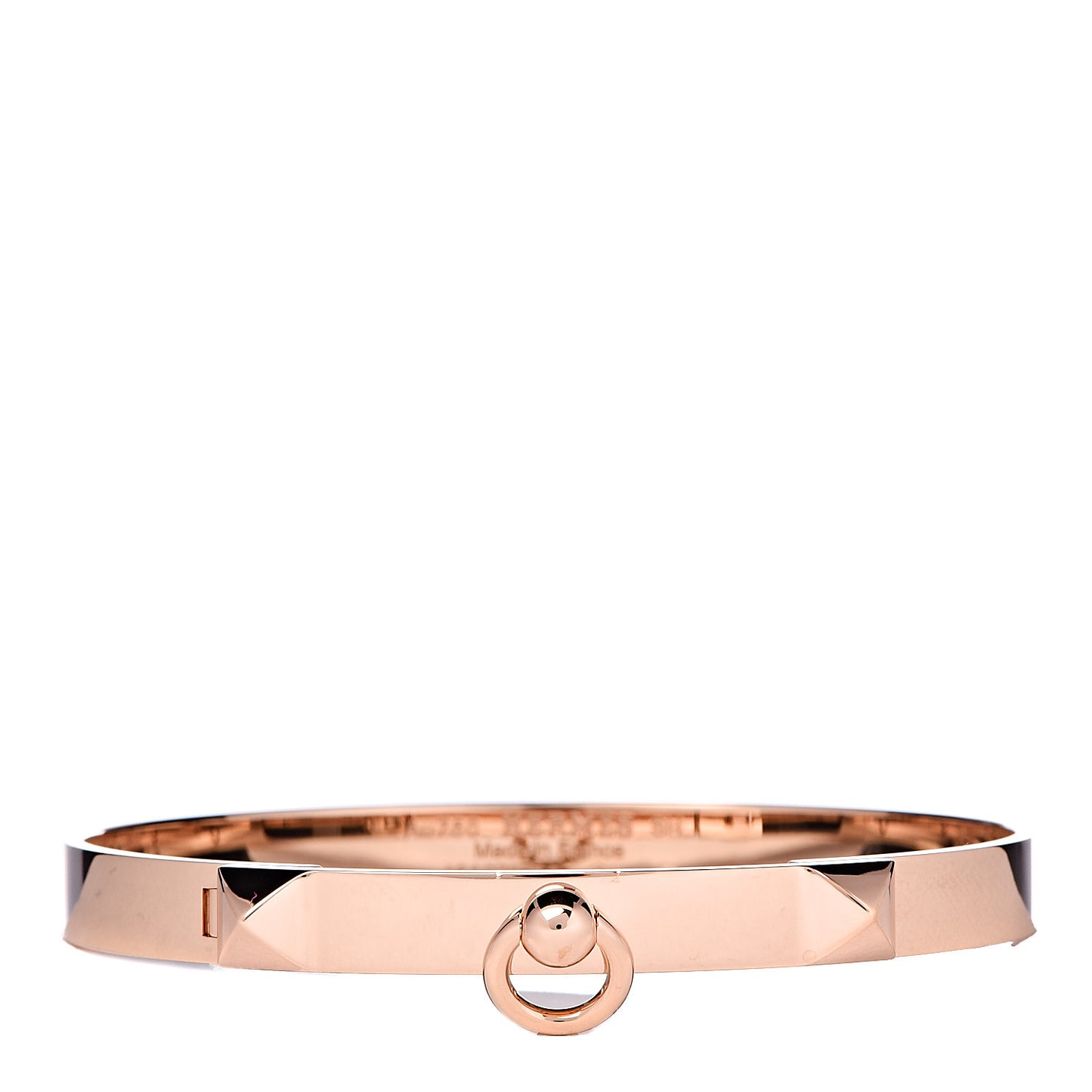 18K Rose Gold PM Collier De Chien Bracelet SH