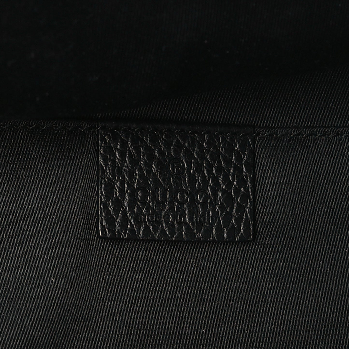 Nylon Monogram Fanny Pack Belt Bag Black