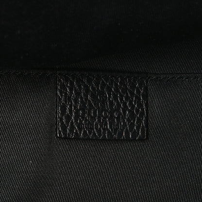 Gucci Nylon Monogram Fanny Pack Belt Bag Black 6 of 9