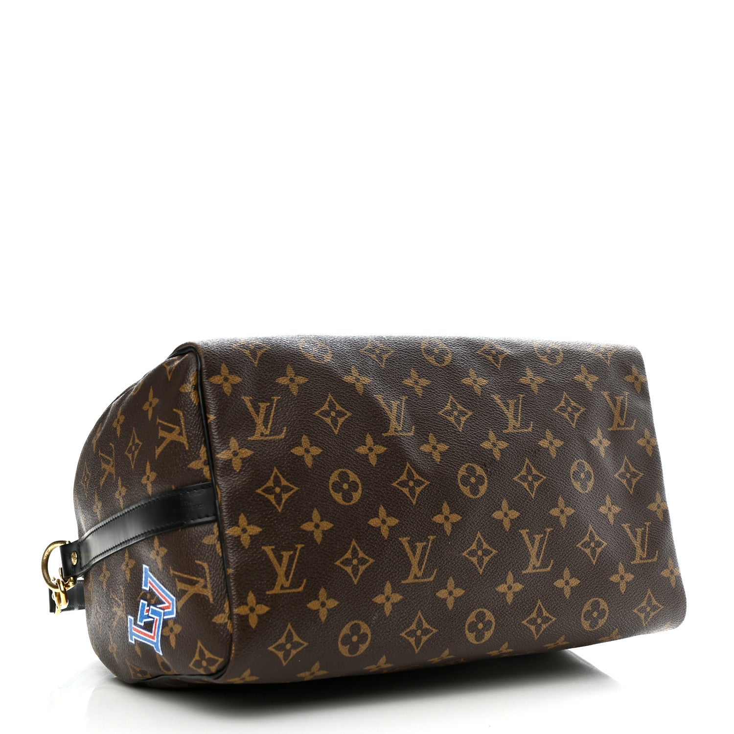 Louis Vuitton Monogram My World Tour Speedy Bandouliere 30 Black 4 of 11