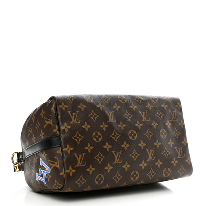 Louis Vuitton Monogram My World Tour Speedy Bandouliere 30 Black 4 of 11