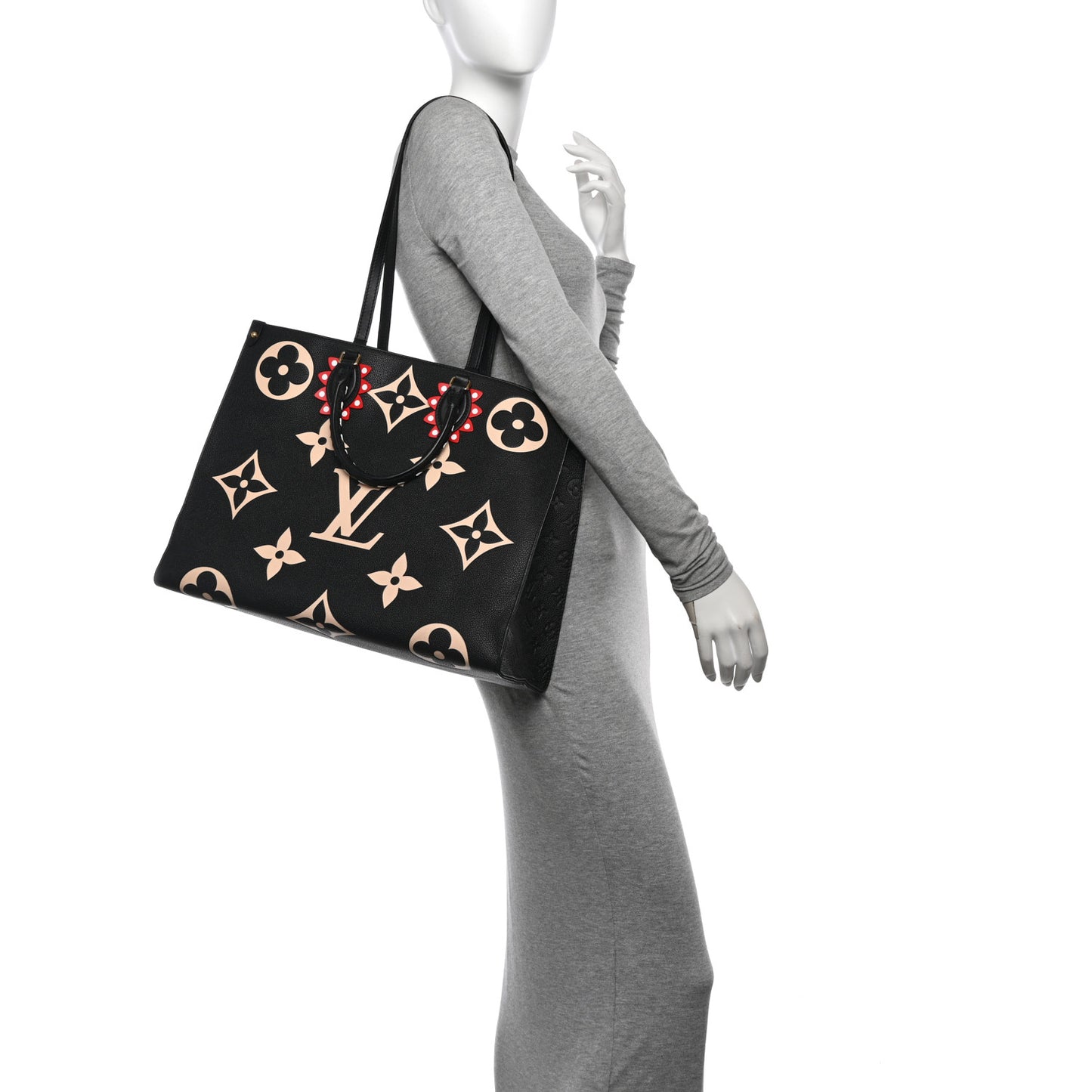 Empreinte Monogram Giant Crafty Onthego GM Black Creme