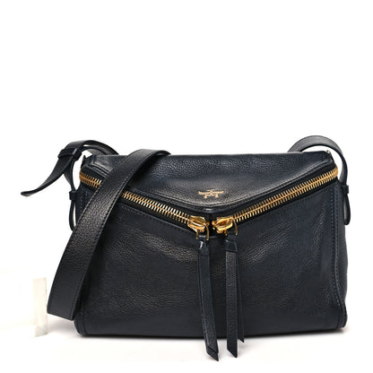 MCM Goatskin Diamant 3D Shoulder Bag Black 1 of 10