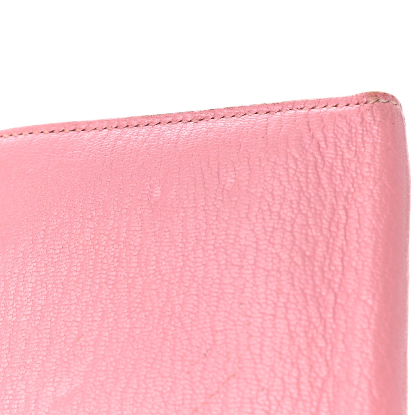 Chevre Mysore Bearn Gusset Wallet Rose Confetti