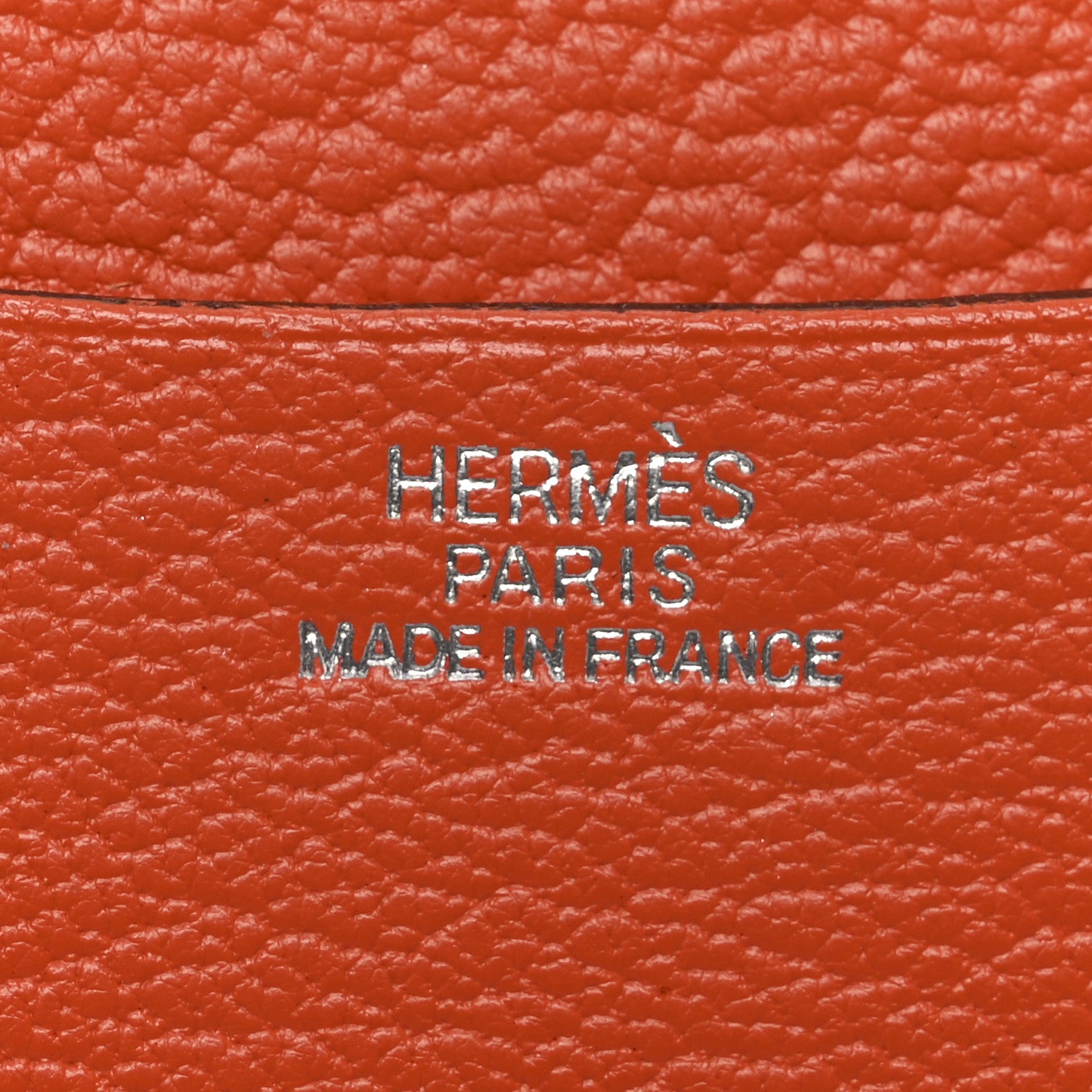 Hermes Chevre Mysore Grand Modele Agenda Cover Cuivre Orange 6 of 7