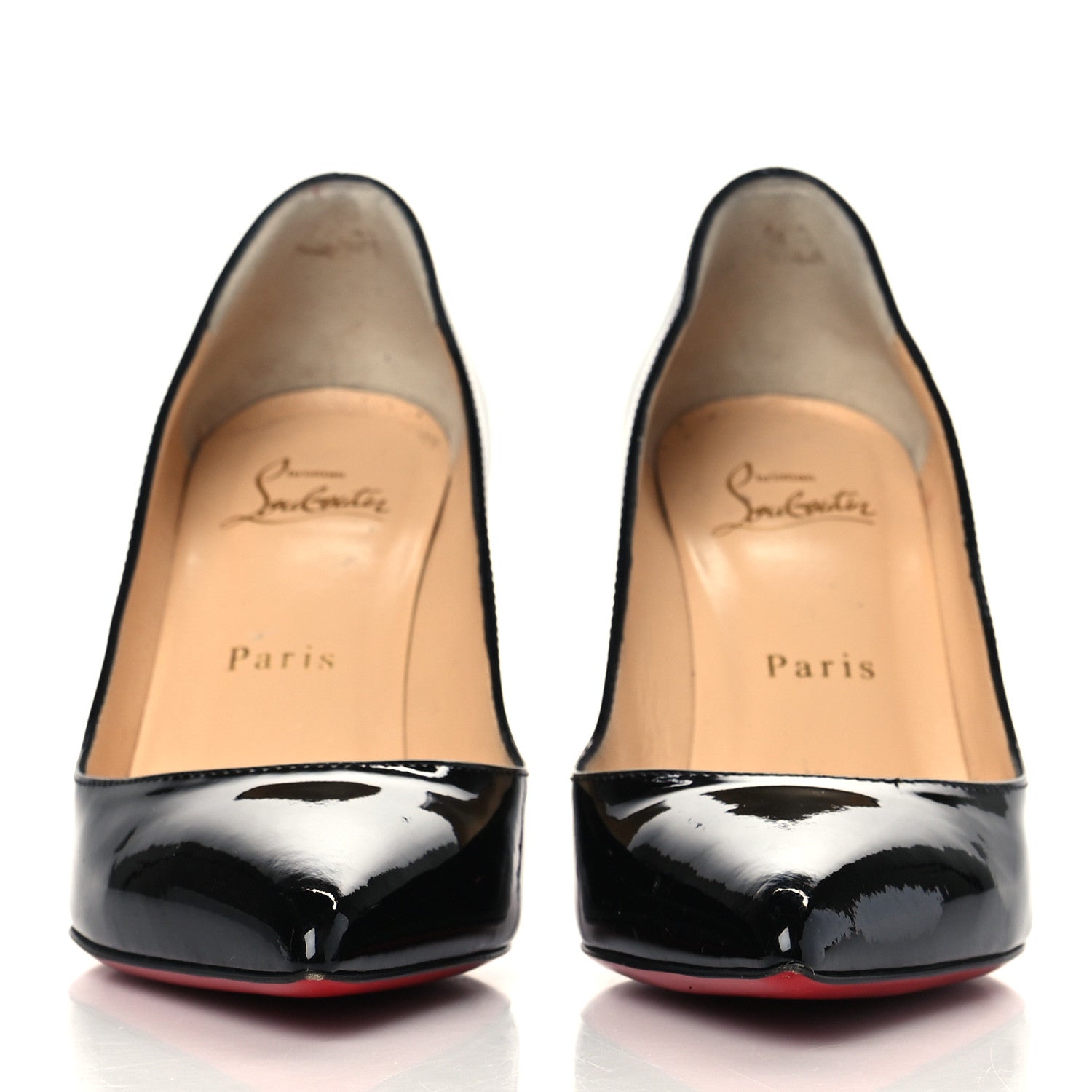 Christian Louboutin Patent Pigalle 85 Pumps 36 Black 2 of 13