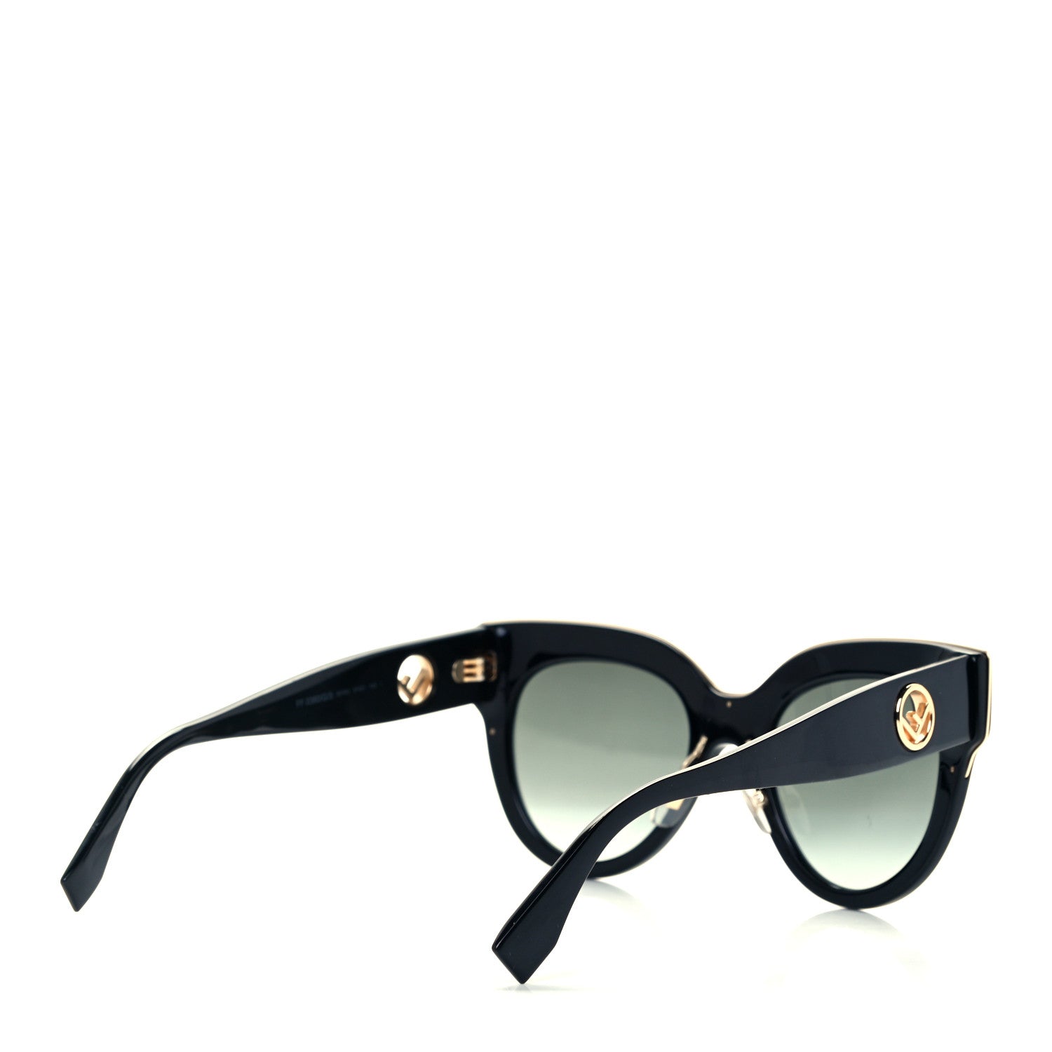 Fendi Acetate F is Fendi Cat Eye Sunglasses FF 0360/G/S Black 4 of 6