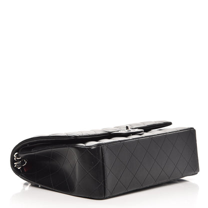 Chanel Lambskin Quilted Maxi Double Flap Black 5 of 8