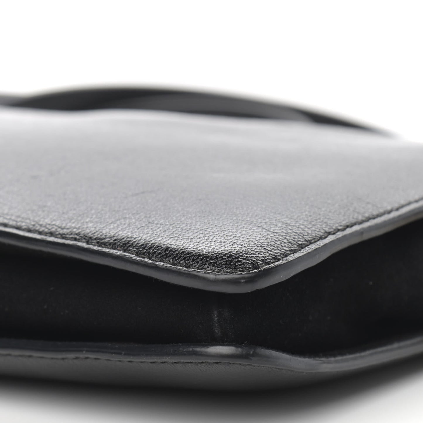Sugar Goatskin Cross 3 Crossbody Bag Black