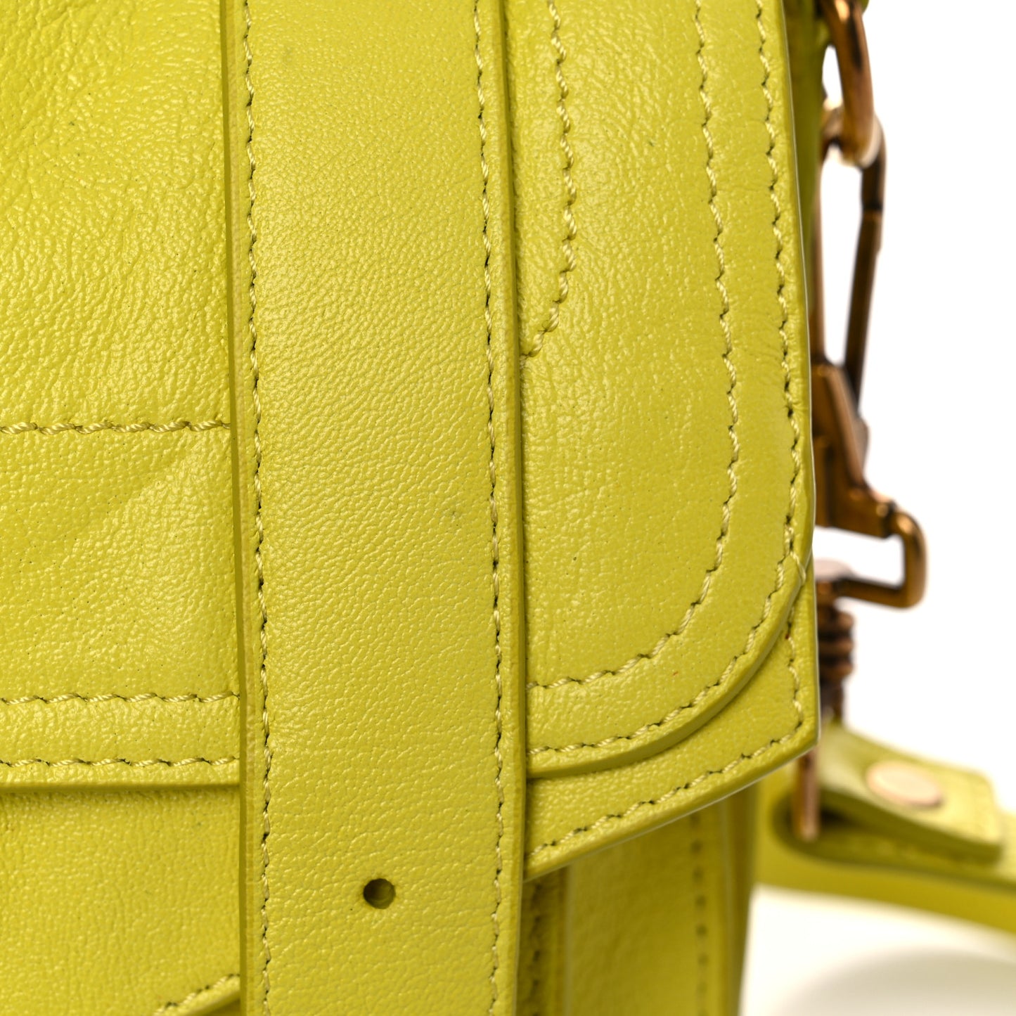 Lambskin PS1 Pouch Messenger Lemon