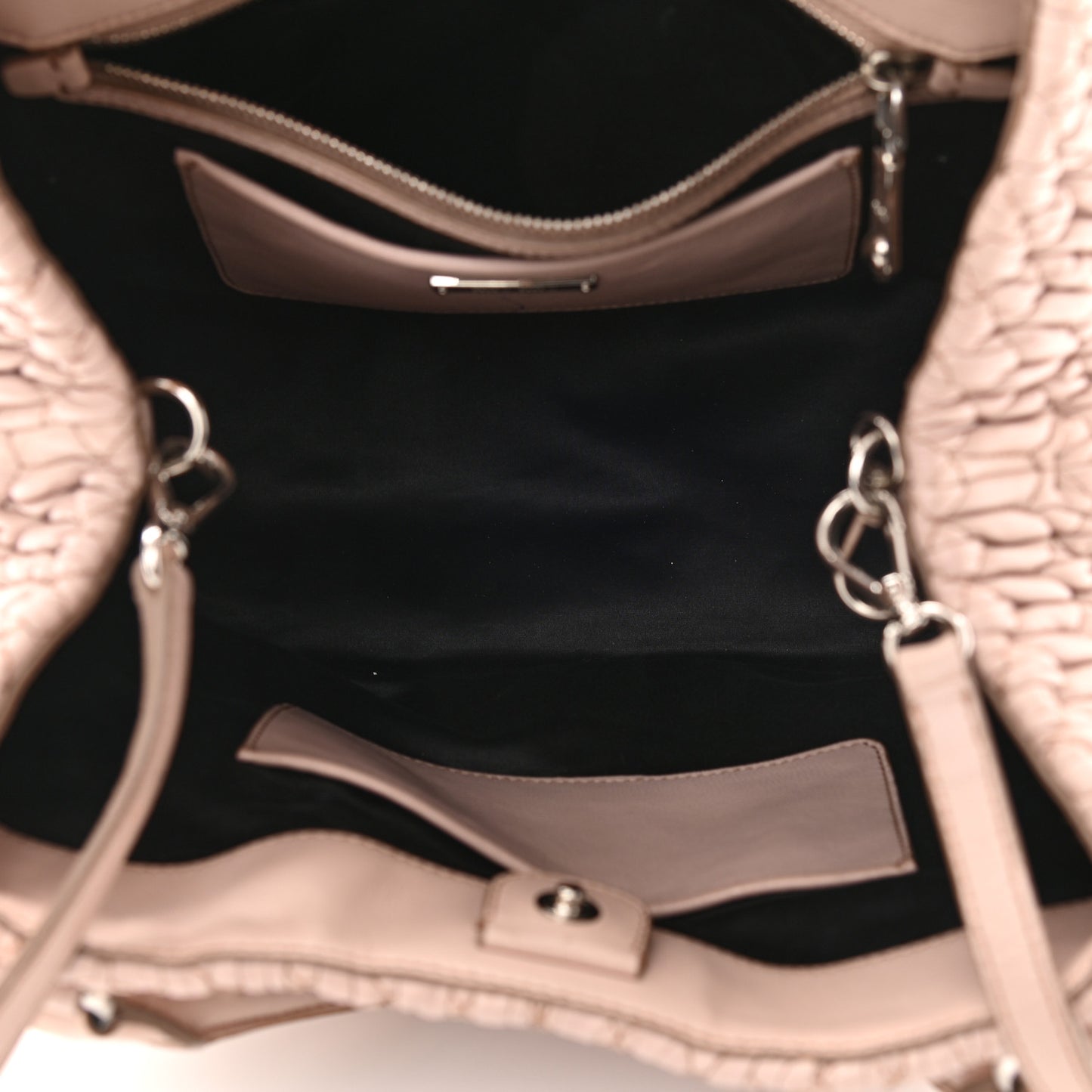 Nappa Matelasse Tote Cammeo