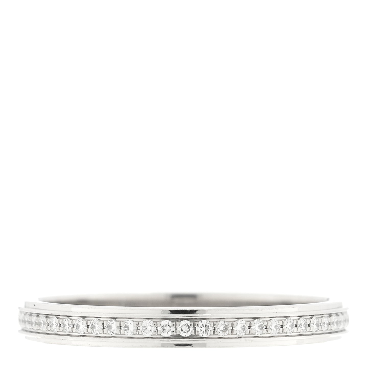 Platinum Diamond 2.3mm D'Amour Wedding Band Ring 53 6.5