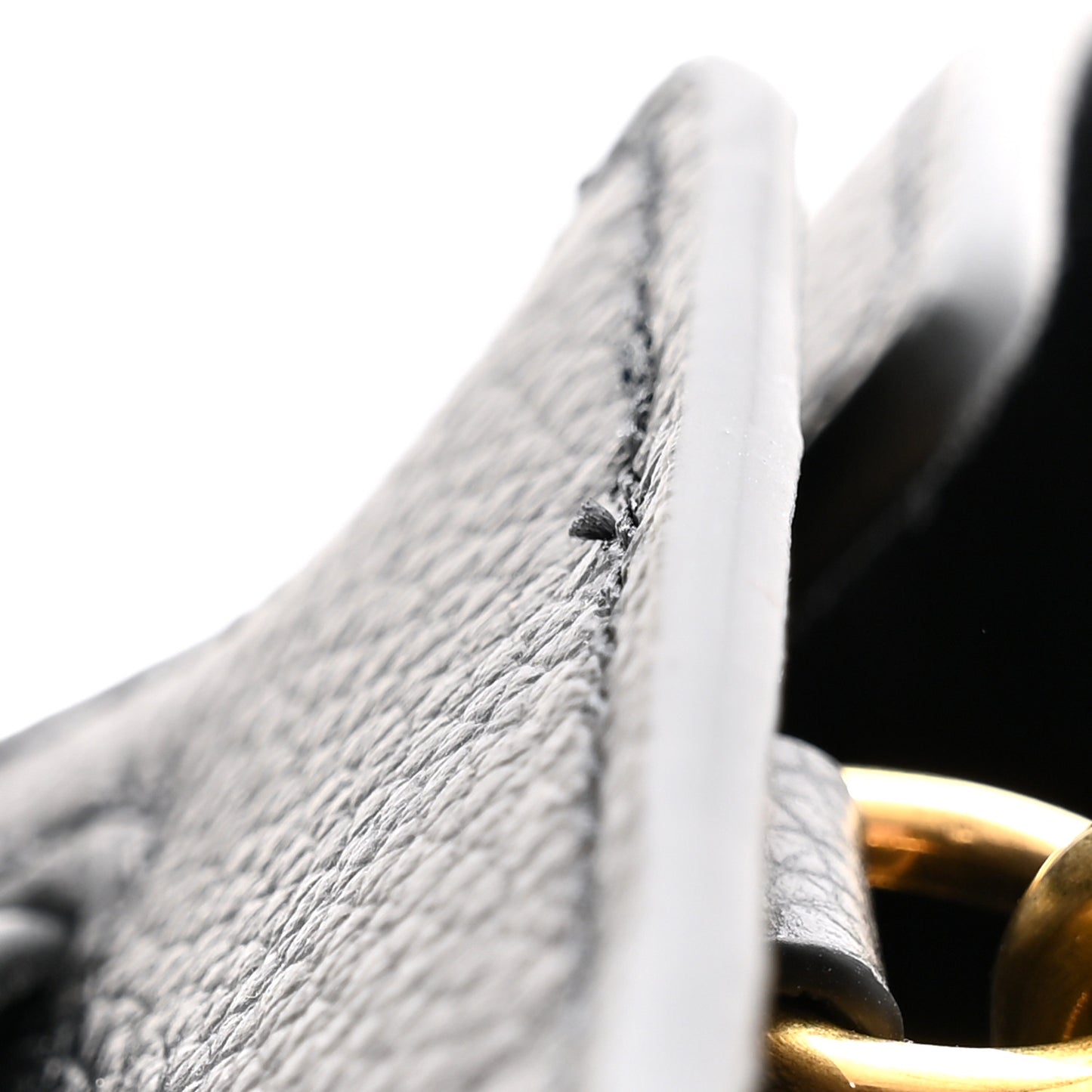 Classic Grain Small Bayswater Zip Tote  Black