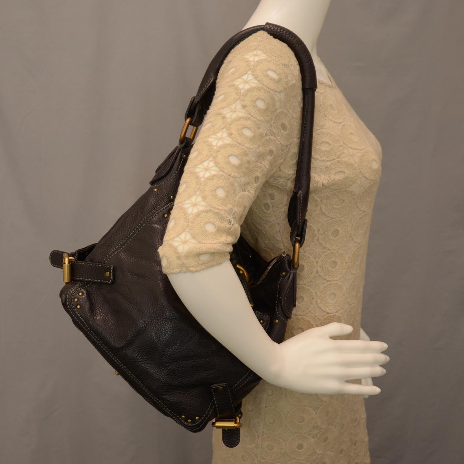 Chloe Leather Paddington Hobo Black 2 of 7