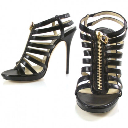 Jimmy Choo Leather Glenys Cage Platform Sandals 39 1 of 6