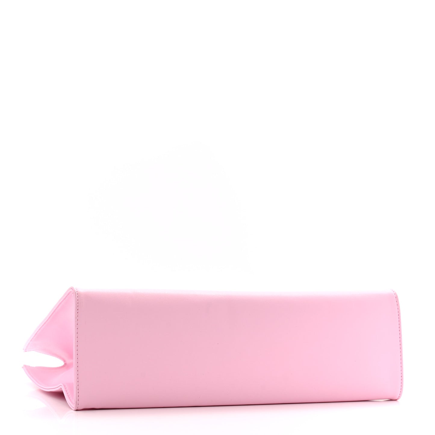 Vegan Leather Medium Shopping Bag Bubblegum