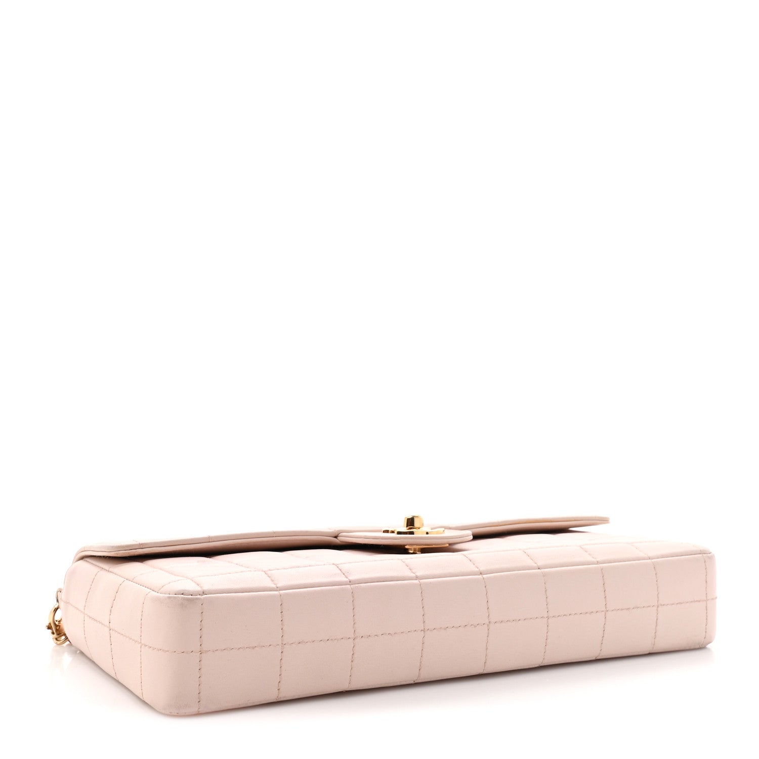 Chanel Lambskin East West Chocolate Bar Flap Pink 4 of 19