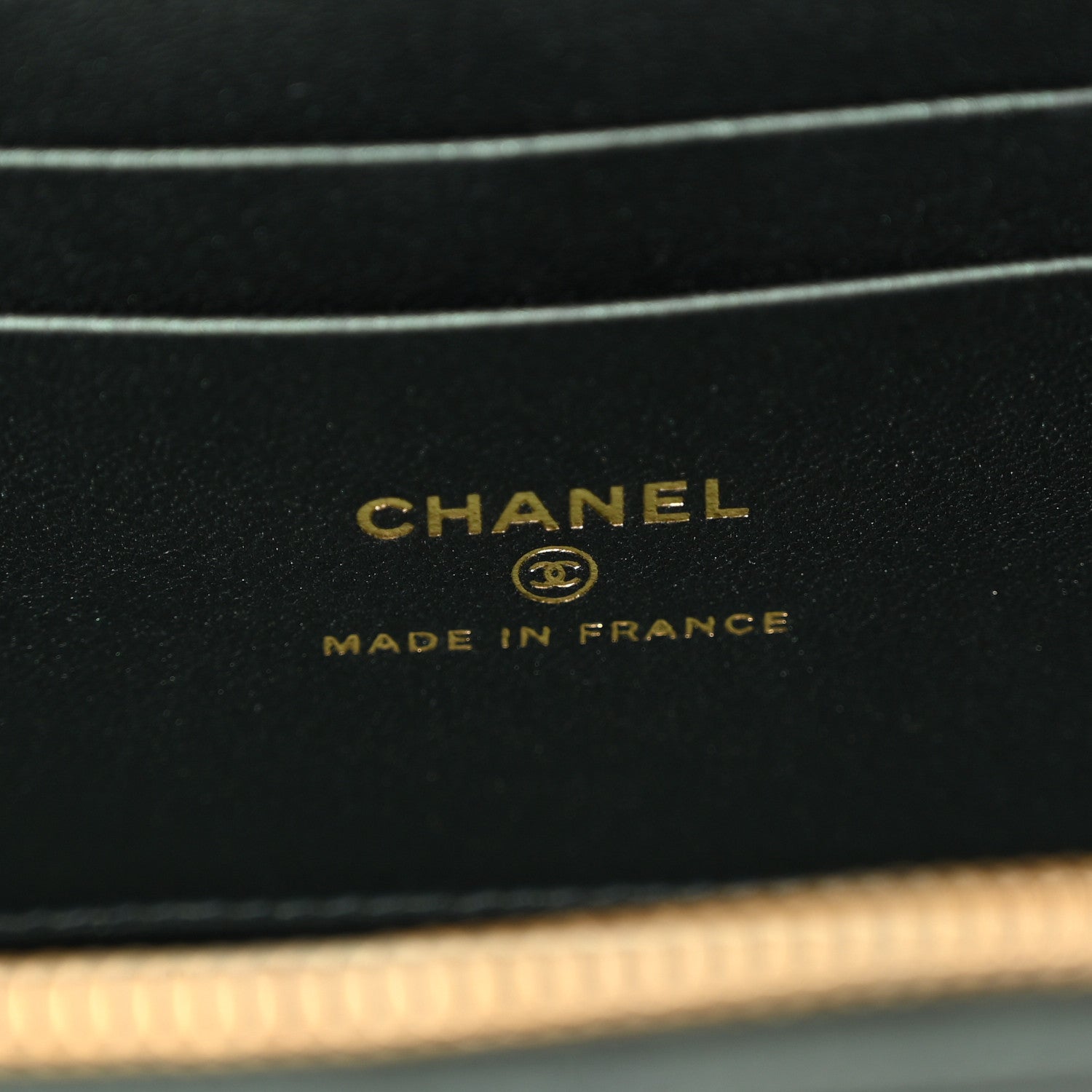 Chanel Iridescent Lambskin Quilted Small Top Handle Vanity Case With Chain Green 6 of 10