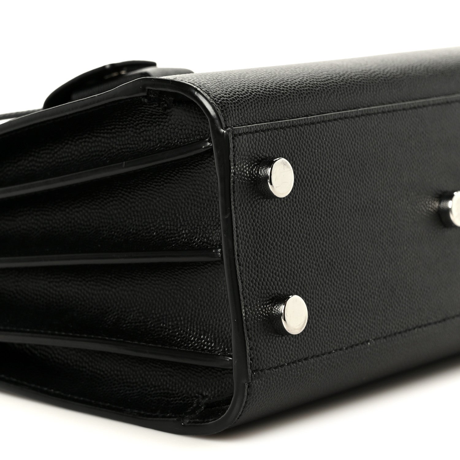 Saint Laurent Grain de Poudre Nano Sac De Jour Black 10 of 11