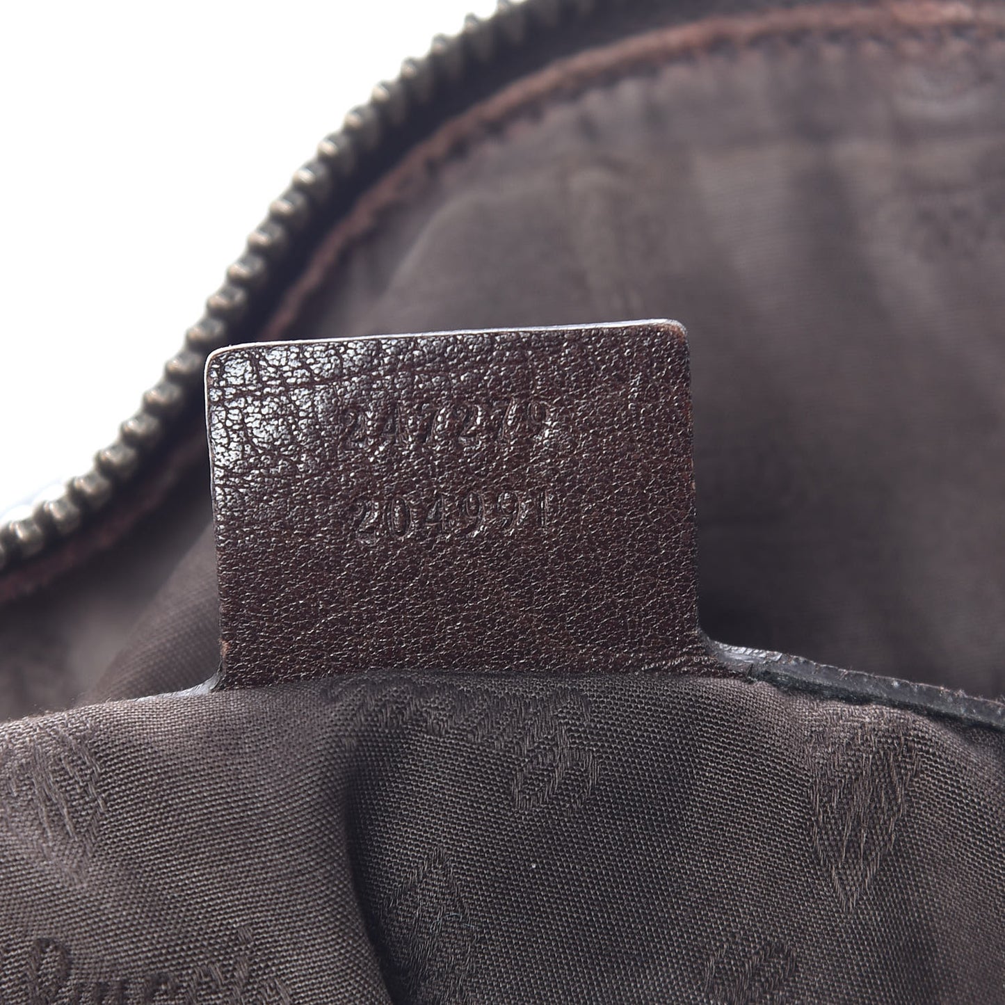 Monogram Medium Top Handle Bag Brown