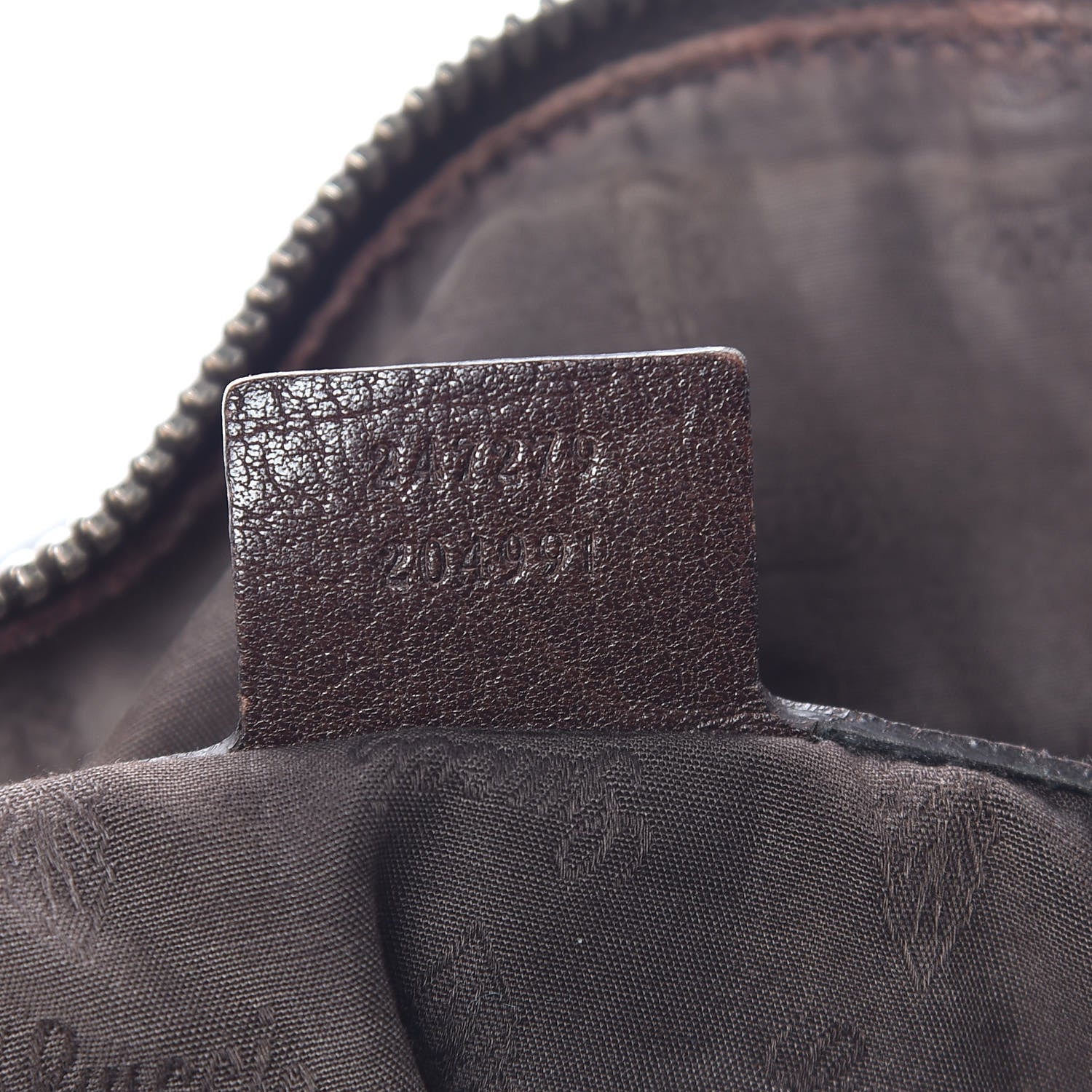 Gucci Monogram Medium Top Handle Bag Brown 10 of 11