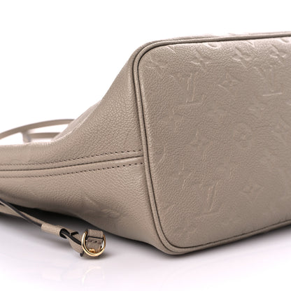 Louis Vuitton Empreinte Monogram Giant Neverfull MM Tourterelle 8 of 9