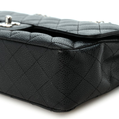 Chanel Caviar Quilted Medium Double Flap Black 10 of 10