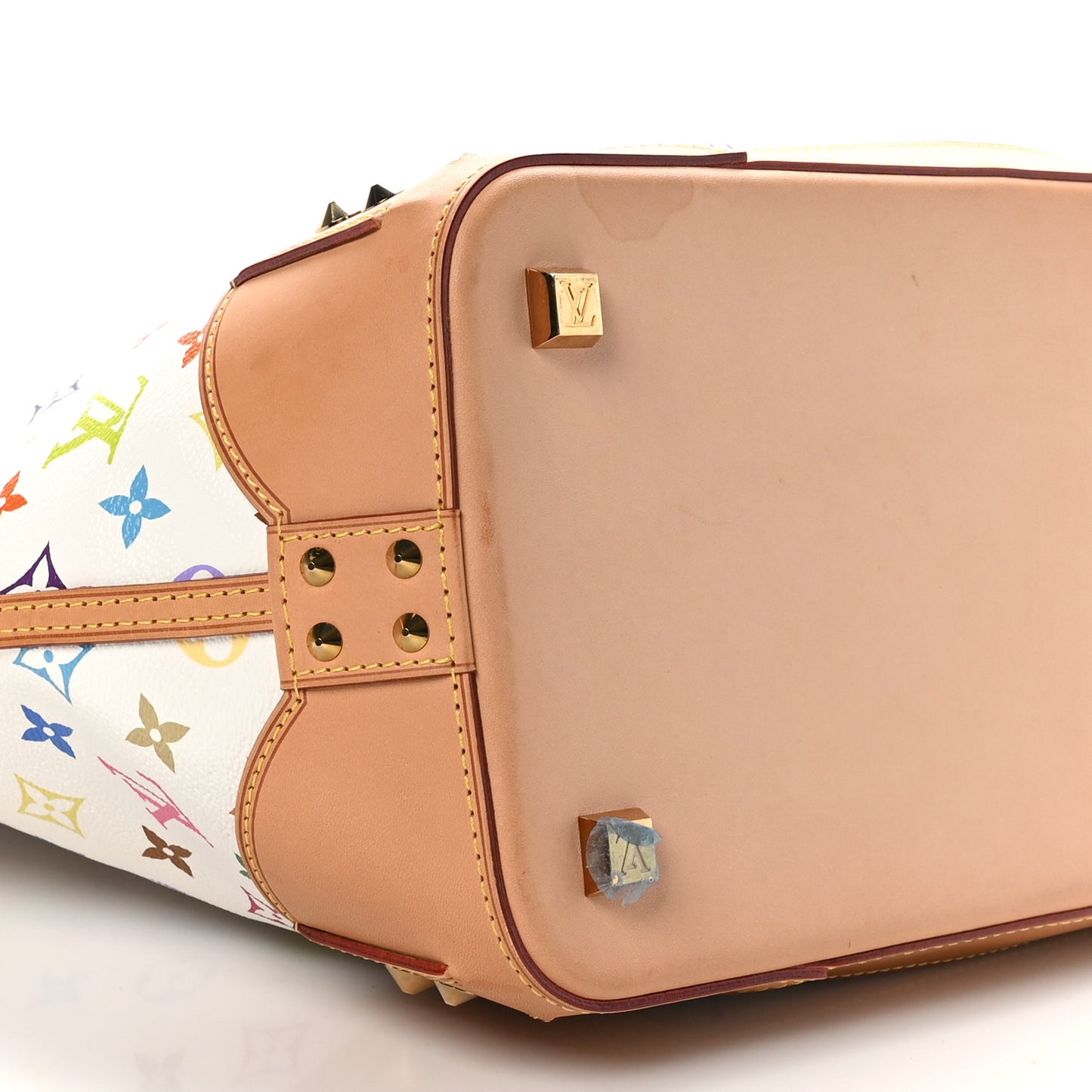 Monogram Multicolor Sharleen GM White