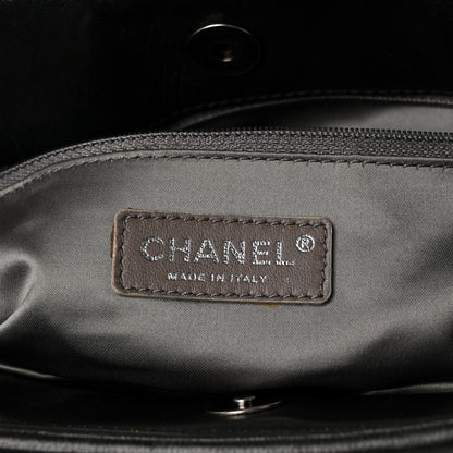 Chanel Lambskin Quilted Tote Black 6 of 10