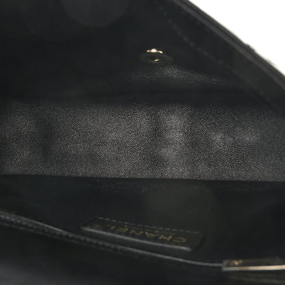 Chanel Lambskin Quilted Small Easy Carry Flap Black 5 of 9