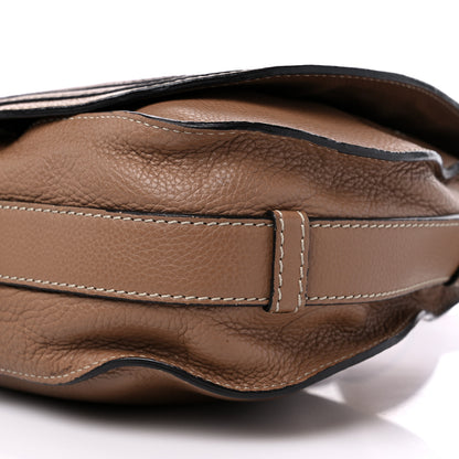 Chloe Calfskin Medium Marcie Round Crossbody Bag Nut 8 of 9