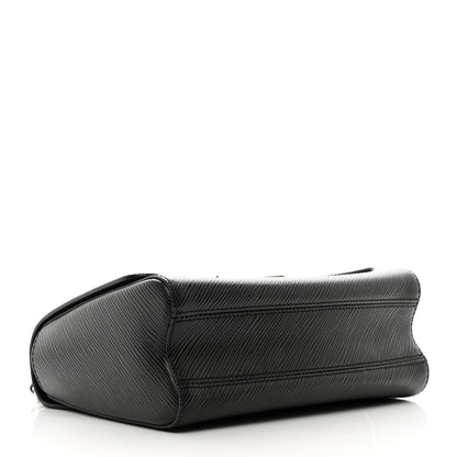 Louis Vuitton Epi Twist Shoulder Bag MM Black 4 of 9