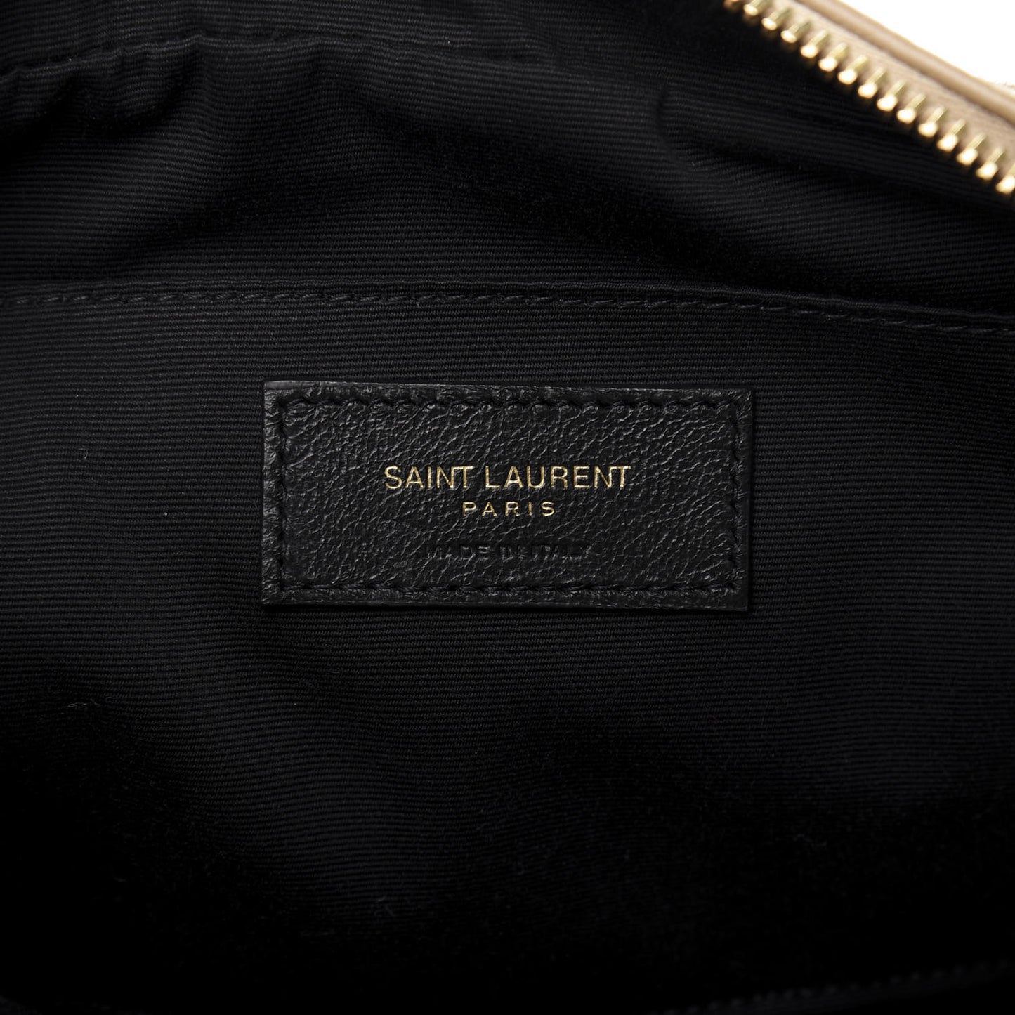 Calfskin Matelasse Monogram Lou Camera Bag Dark Latte