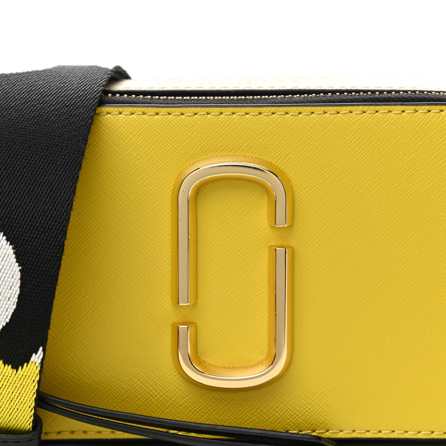 Marc Jacobs Saffiano Small Snapshot Camera Bag Yellow 8 of 11