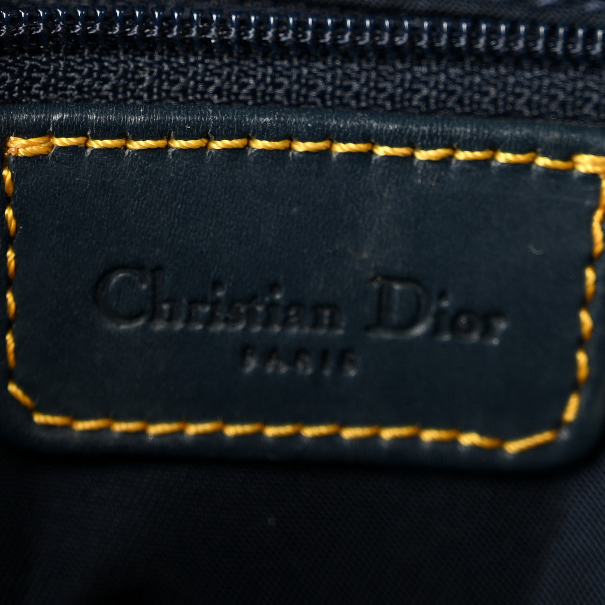 Christian Dior Monogram Saddle Bag Blue 6 of 13