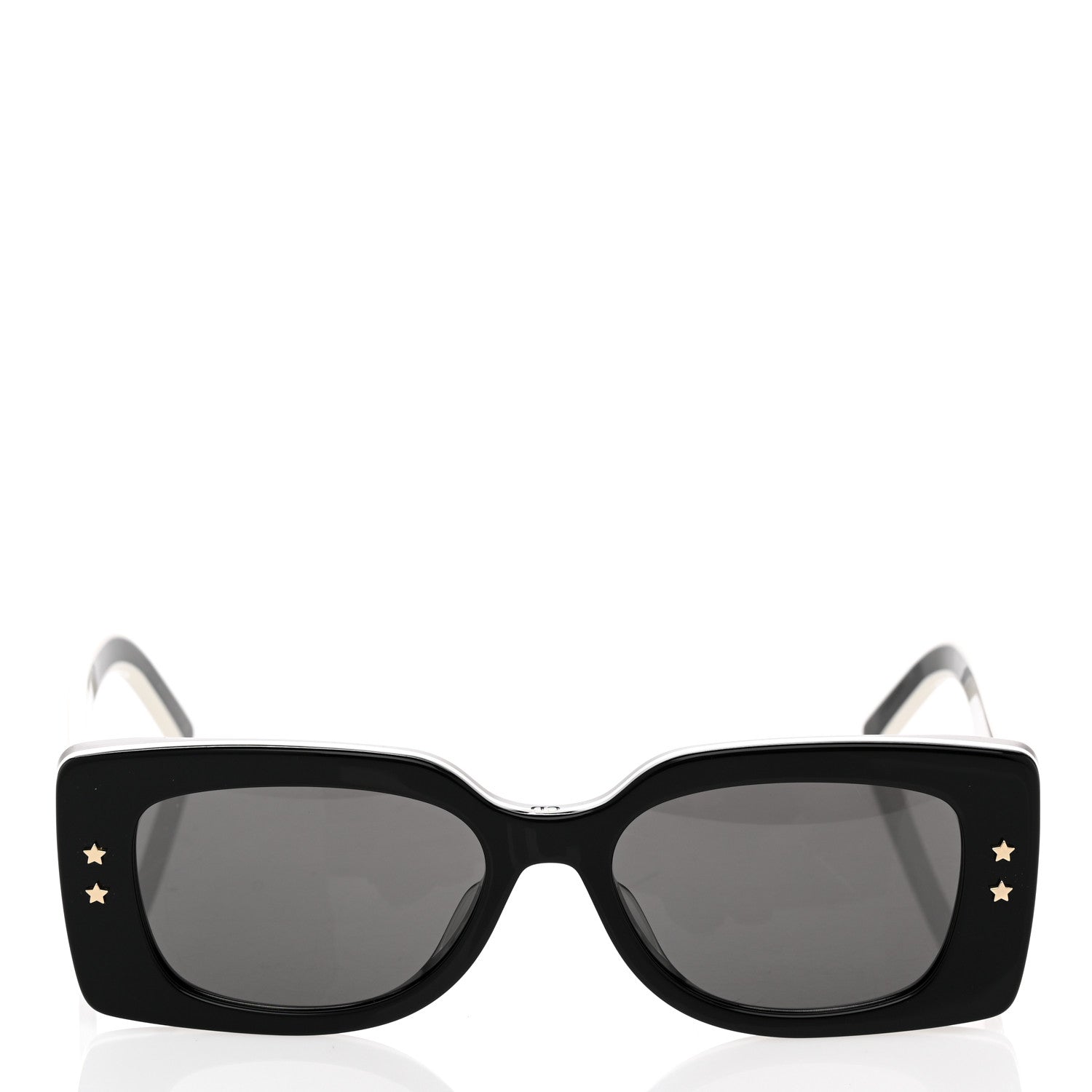 Christian Dior Diorpacific S1U Square Sunglasses Black White 2 of 8