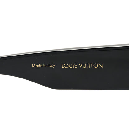 Louis Vuitton Acetate Cyclone Sunglasses Z1578E Black 5 of 8