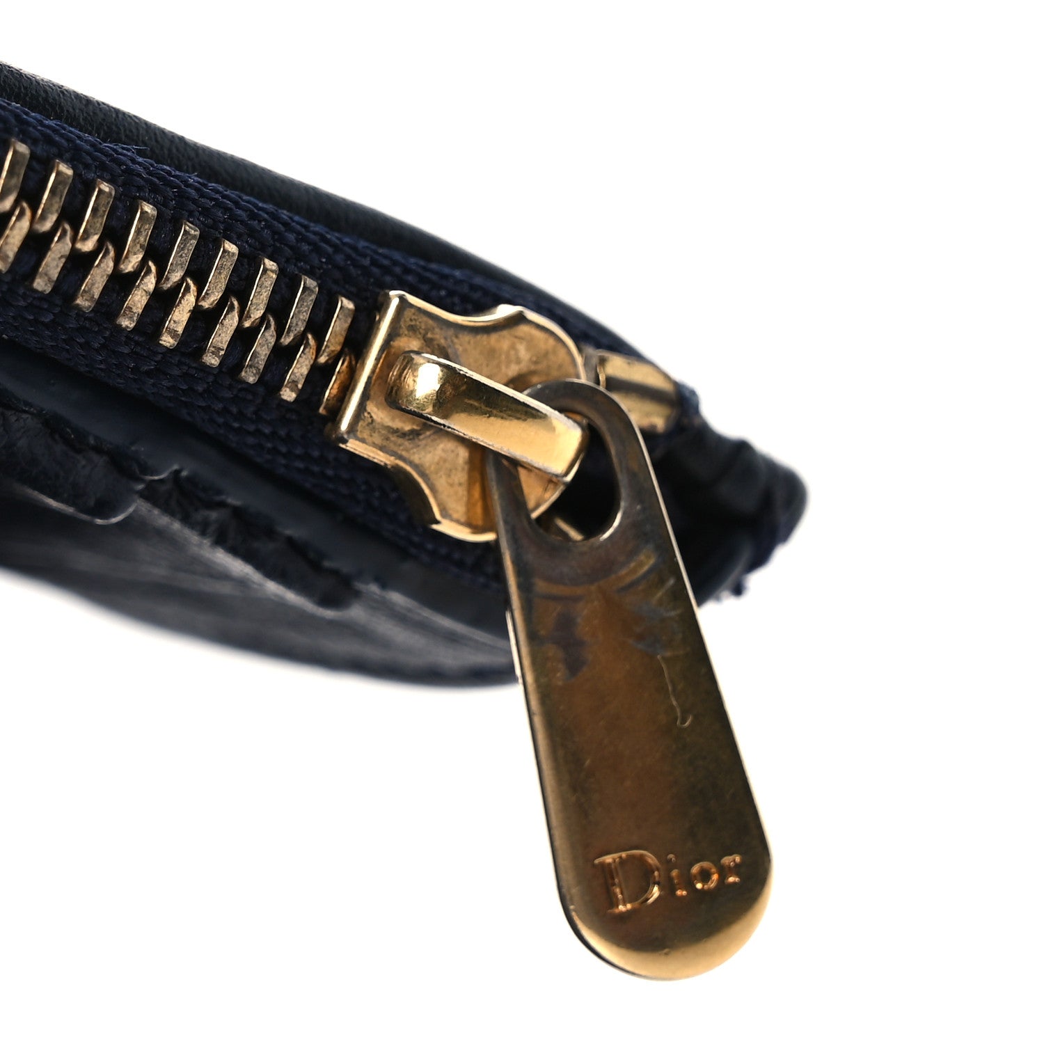Christian Dior Oblique DiorAddict Wallet Blue 11 of 11