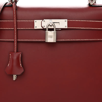 Hermes Chamonix Kelly Sellier 28 Rouge H 8 of 12
