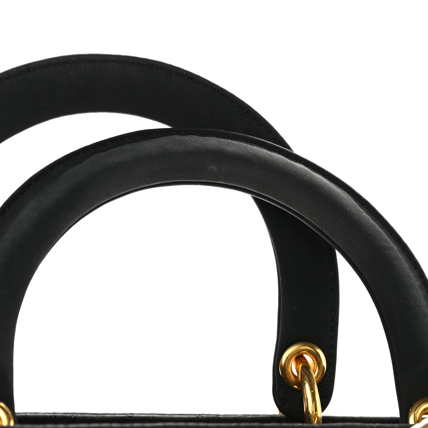 Nylon Cannage Large Lady Dior Black