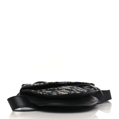 Christian Dior HOMME Oblique Saddle Belt Bag Blue 3 of 6