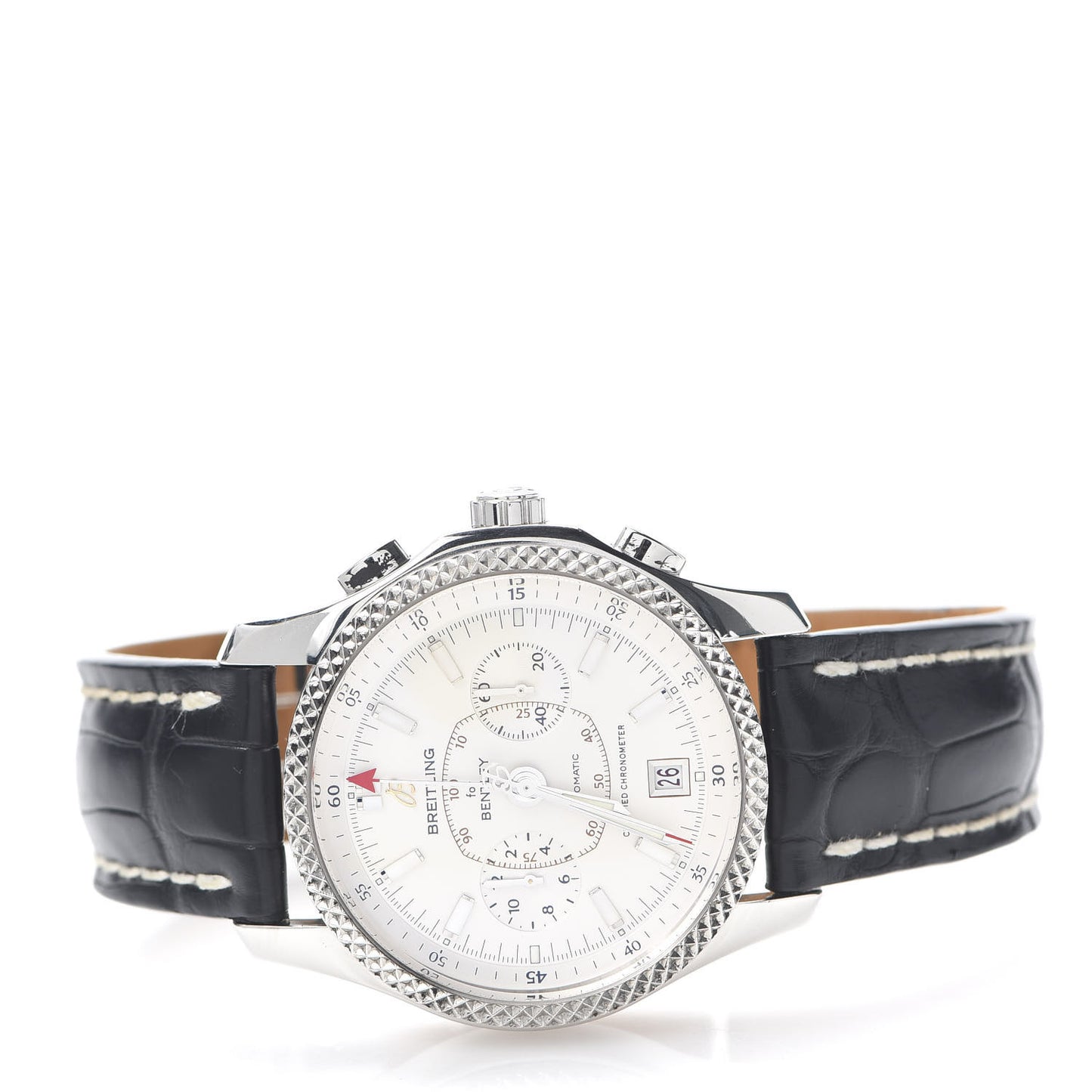 Stainless Steel Platinum Alligator 42mm Bentley Mark VI Automatic Watch P26362