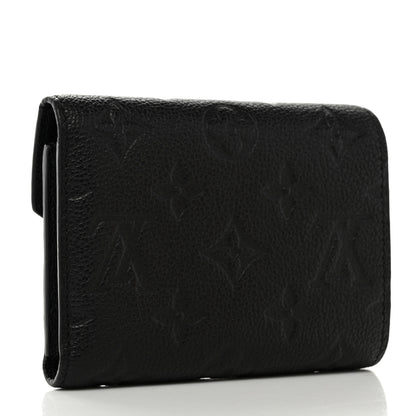 Louis Vuitton Empreinte Victorine Wallet Black 2 of 8