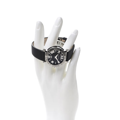 Tiffany Stainless Steel Satin 30mm Atlas Belt Quartz Watch Black 2 of 9